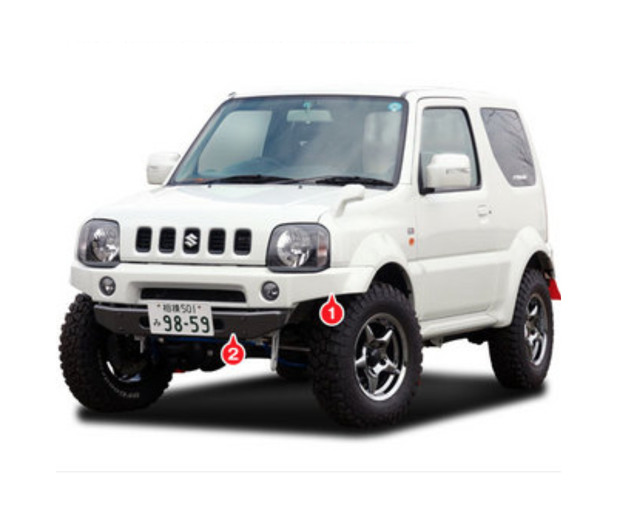 APIO - TS Exterior Kit - Jimny Sierra - Nengun Performance