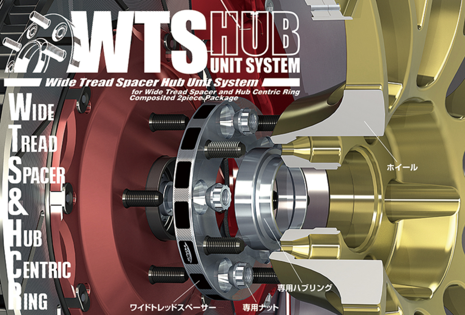 人気ブラドン Kics Project - Performance Nengun - System Unit Hub W.T.S. パーツ
