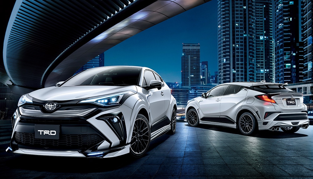 The C-HR Street Monster Aero Parts transform the look of your Toyota C-HR w...