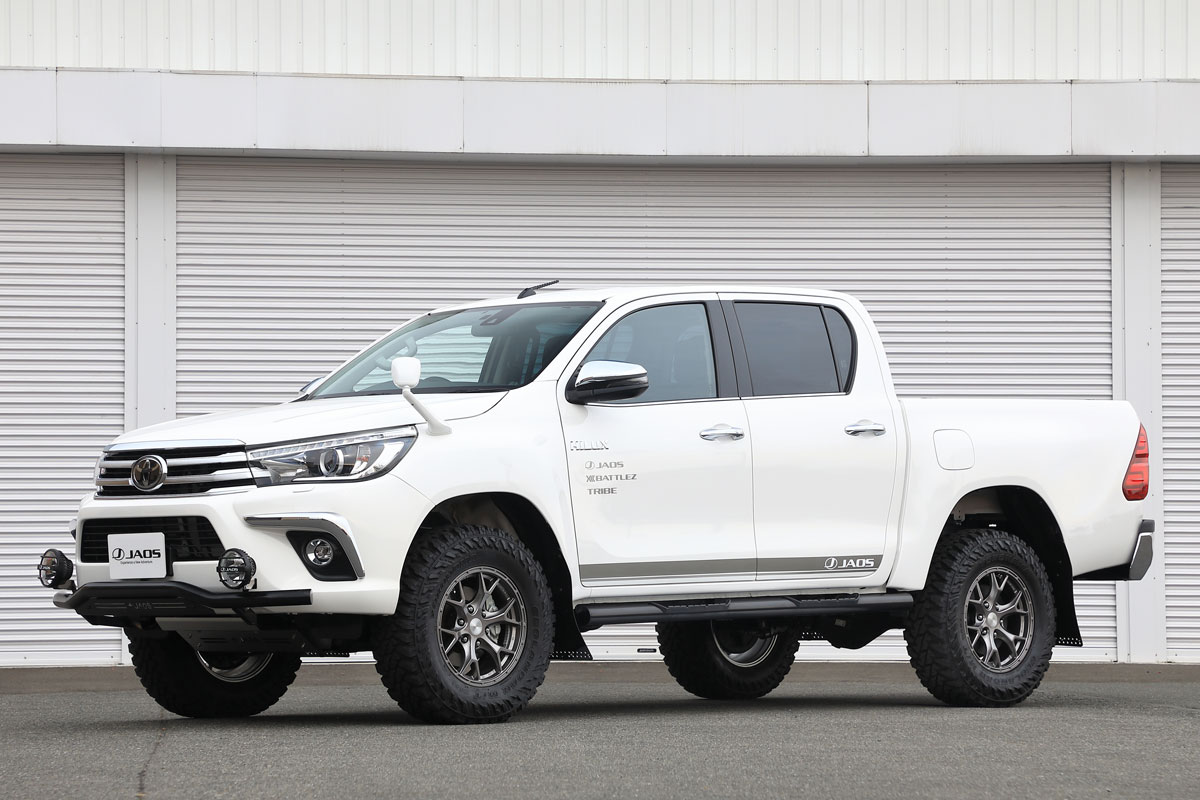 JAOS - Side Step Black for Hilux 125 Series - Nengun Performance