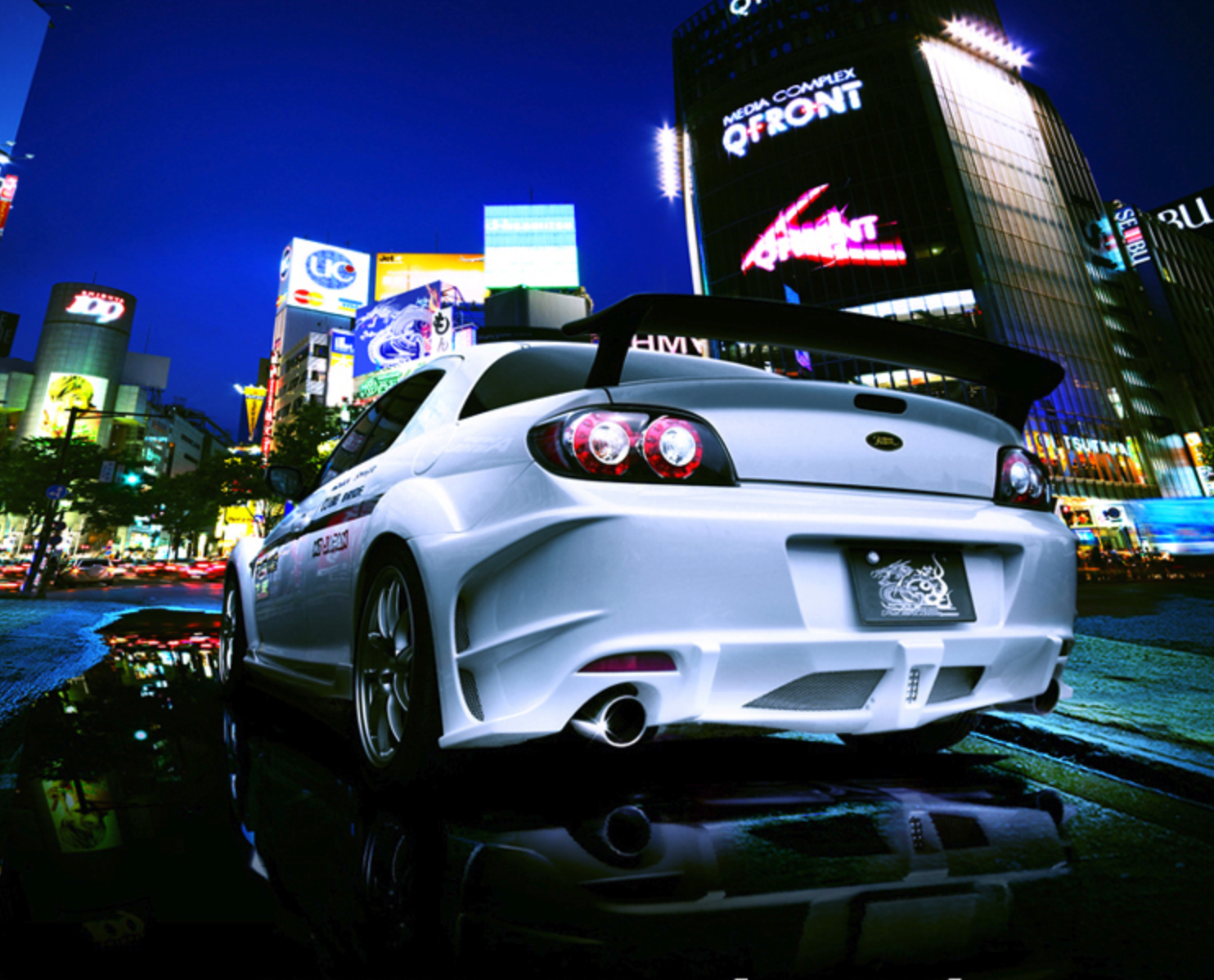 RE Amemiya - D1 Rear Bumper - RX-8 SE3P