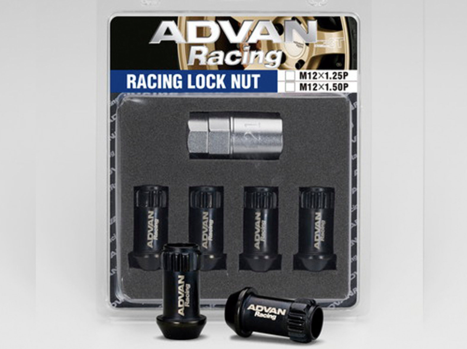 アドバン　ホーンボタン　ADVAN Yokohama Wheel - ADVAN Racing - Medium Centre Caps - Nengun