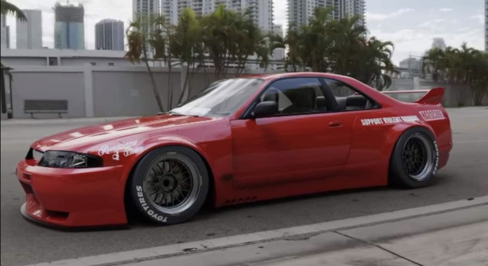 m*o様 1/10　JOMO R33 SKYLINE GT-R WIDE BOD nengun-9470-0000-10-pandem-