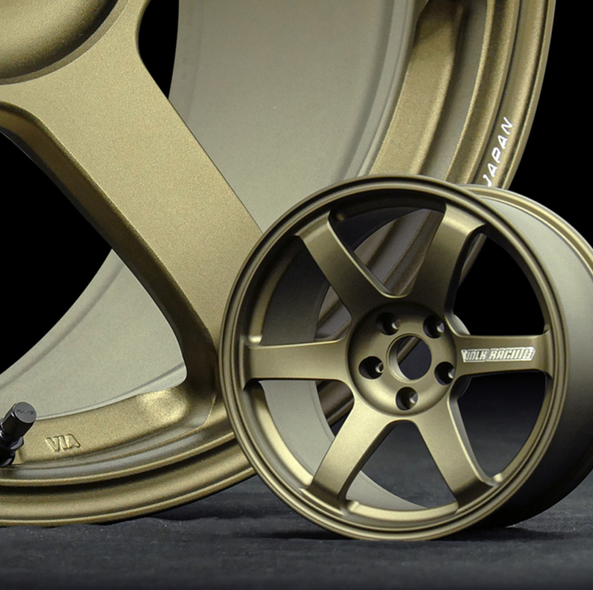 RAYS VOLKRACING 1/4 ミニチュア TE37SAGA RAYS - Volk Racing TE37SAGA SP 1/4 Scale Bronze - Nengun Performance