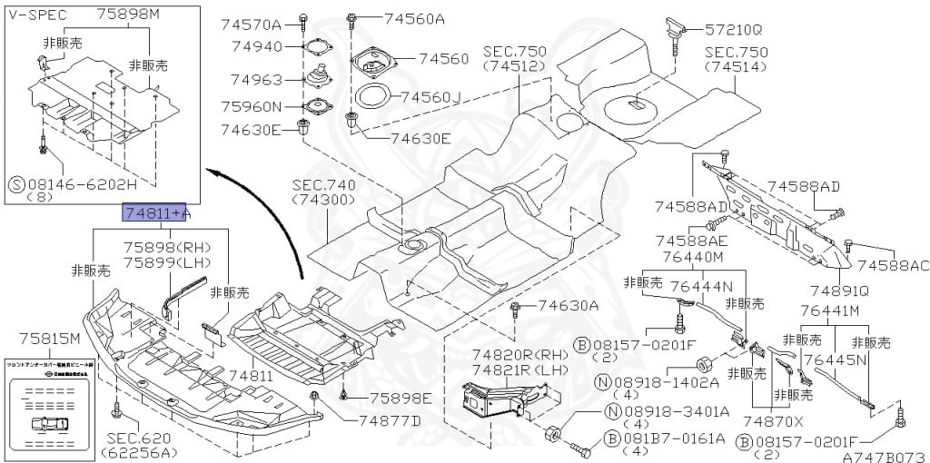 Nissan - Skyline GT-R - BNR34 - 2000 - GT-R V-Spec - 2-door hardtop (2K) - MANUAL MISSION 6-SPEED(MT.F6) - HI-4WD (High-Casting System) - RB26DETT