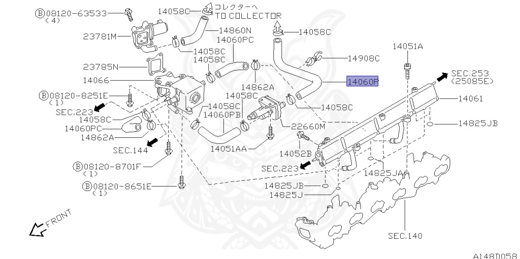 Nissan - Skyline GT-R - BCNR33 - 1997 - GTR/V - 2 door hard top (2K) - 4 WHEEL DRIVE(4WD) - MANUAL TRANS 5-SPEED(MT.F5) - HICAS - RB26DETT