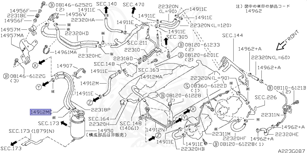 Nissan - Skyline GT-R - BNR34 - 1999 - GTR TYPE - 2 door hard top (2K) - MANUAL MISSION 6-SPEED(MT.F6) - Hi-Cas 4-Link (HI.4WD) - RB26DETT