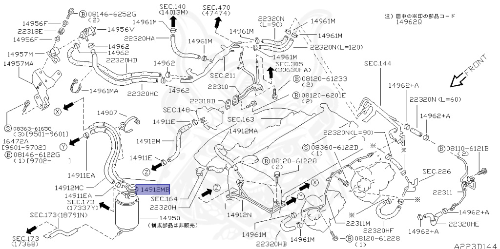 Nissan - Skyline GT-R - BCNR33 - 1997 - GTR/V - 2 door hard top (2K) - 4 WHEEL DRIVE(4WD) - MANUAL TRANS 5-SPEED(MT.F5) - HICAS - RB26DETT