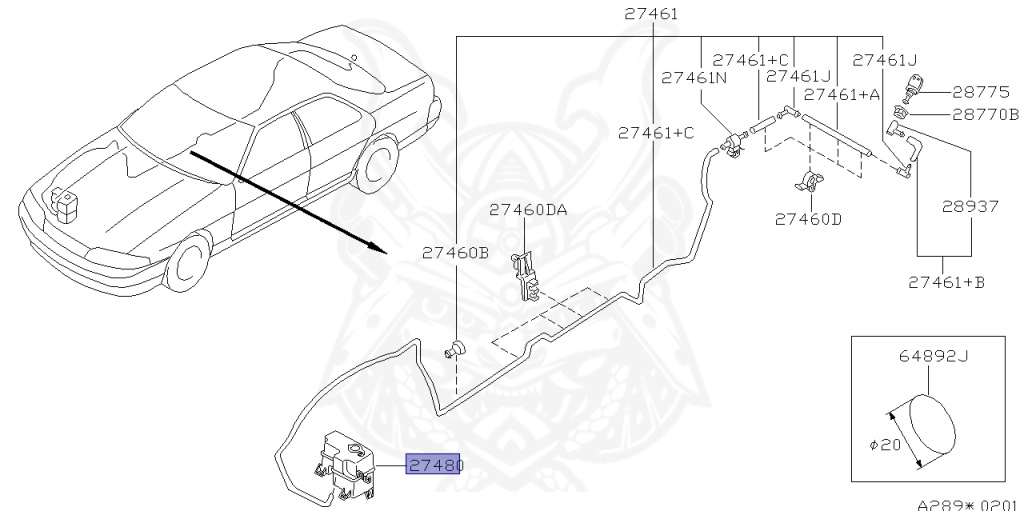 Nissan - Skyline GT-R - BCNR33 - 1996 - GTR/N1 - 2 door hard top (2K) - 4 WHEEL DRIVE(4WD) - MANUAL TRANS 5-SPEED(MT.F5) - HICAS - RB26DETT