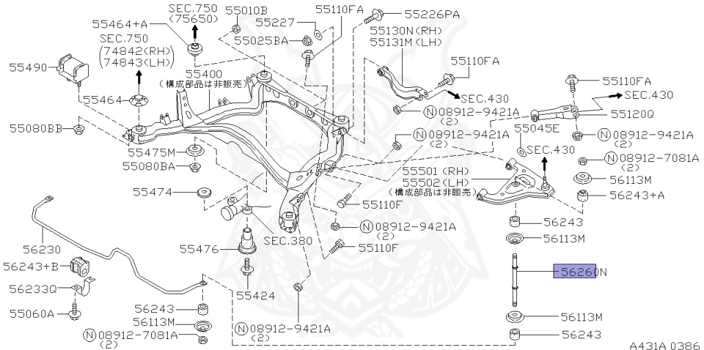 Nissan - Stagea - 260RS Autech - WGNC34 - 2000 - 260RS - WAGON(W) - 4 WHEEL DRIVE(4WD) - MANUAL TRANSMISSION(MT) - RB26DETT