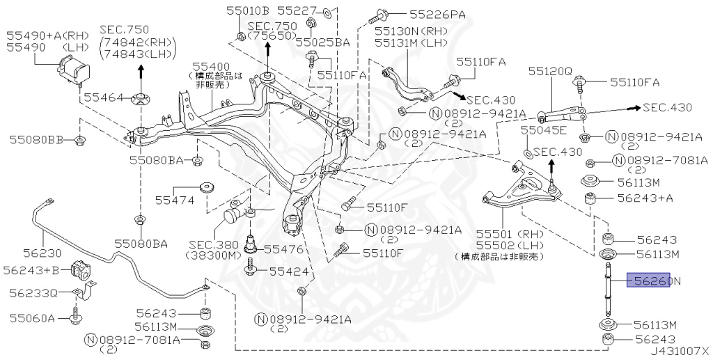 Nissan - Skyline GT-R - BNR34 - 2000 - GT-R V spec - 2 door hard top (2K) - MANUAL MISSION 6-SPEED(MT.F6) - Hi-Cas 4-Link (HI.4WD) - RB26DETT