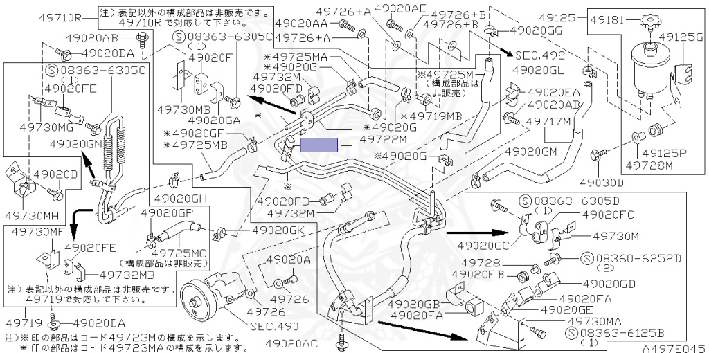 Nissan - Skyline GT-R - BCNR33 - 1995 - GTR/N1 - 2-door hardtop (2K) - 4 WHEEL DRIVE(4WD) - MANUAL TRANS 5-SPEED(MT.F5) - HICAS - RB26DETT