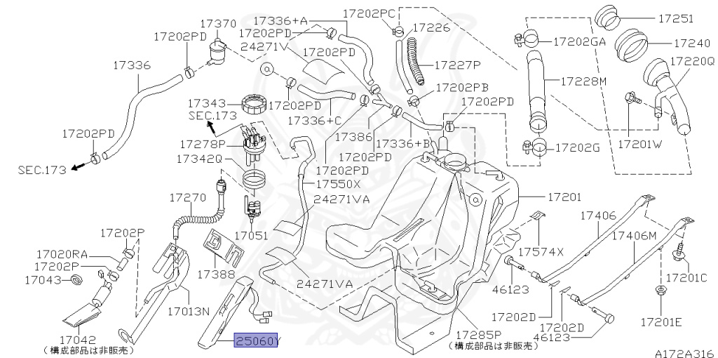 シルビア S15 フューエル レベル センサー センダ 25060-AA005 25060-AA005 - Nissan - Fuel Level Sensor - Nengun Performance