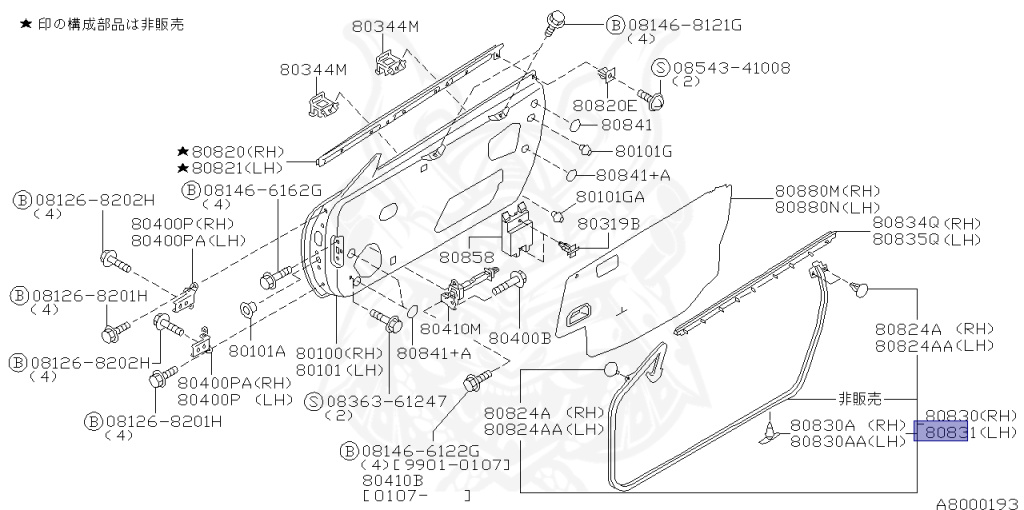 Nissan - Silvia - S15 - 2000 - SEDAN - HARDTOP(K) - AUTOMATIC-FLOOR SHIFT(AT.F4) - TWO WHEELS STEERING(2WS) - SR20DE