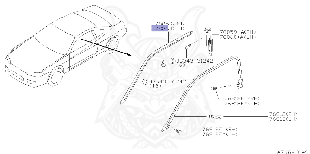 Nissan - Silvia - S15 - 2000 - SPEC S - HARDTOP(K) - AUTOMATIC-FLOOR SHIFT(AT.F4) - TWO WHEELS STEERING(2WS) - SR20DE
