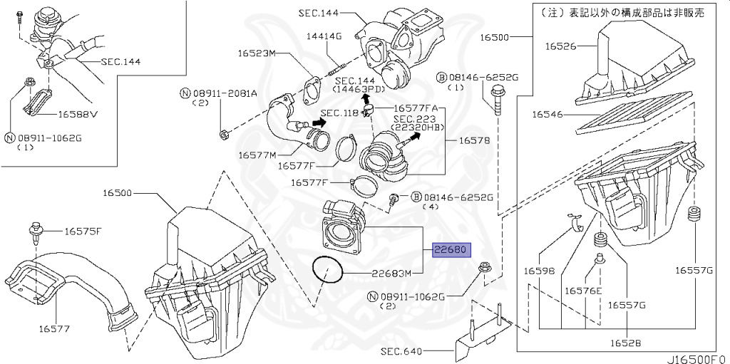 Nissan - Silvia - S15 - 2002 - SPEC R - HARDTOP(K) - MANUAL MISSION 6-SPEED(MT.F6) - TWO WHEELS STEERING(2WS) - SR20DET
