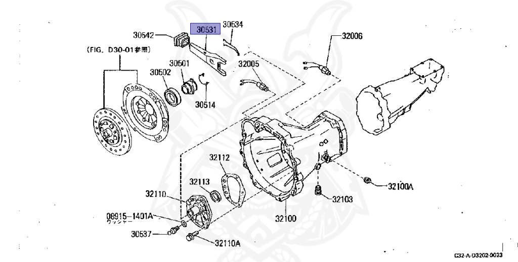 30531-01S00 - Nissan - Clutch Release Fork - Nengun Performance