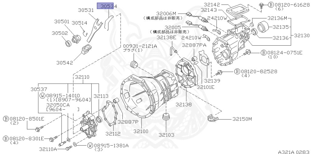 Nissan - Fairlady Z - Z32 - 1990 - 300ZX - MANUAL TRANSMISSION(MT) - T-bar roof (KZ) - VG30DTT