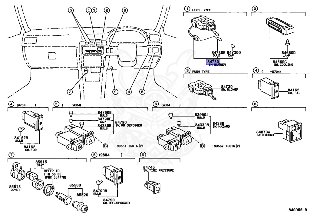 Toyota - Sprinter Levin - AE111 - 1995 - BZ-G TYPE - COUPE - Automatic - 4AGE