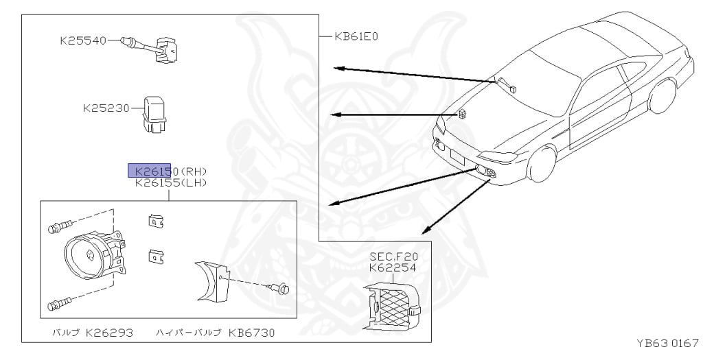 Nissan - Silvia - S15 - 1999 - SPEC R - HARDTOP(K) - AUTOMATIC-FLOOR SHIFT(AT.F4) - TWO WHEELS STEERING(2WS) - SR20DET