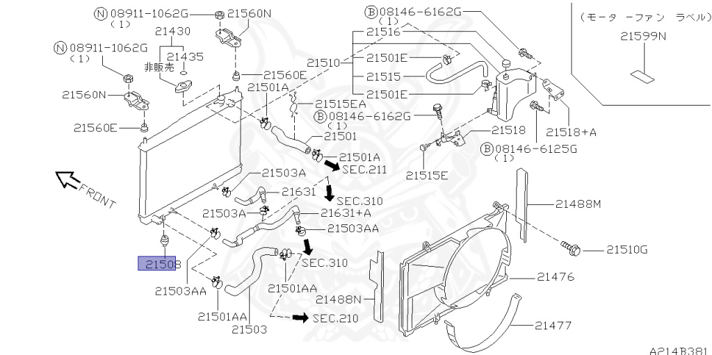 Nissan - Cima - FGY33 - 1996 - 30L - SEDAN(S) - AUTOMATIC TRANSMISSION(AT) - 2-link IRS suspension (2WD.IRS) - VQ30DET