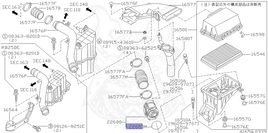Nissan - Stagea - WC34 - 1997 - 25X-FOUR - WAGON(W) - 4 WHEEL DRIVE(4WD) - AUTOMATIC TRANSMISSION(AT) - RB25DE