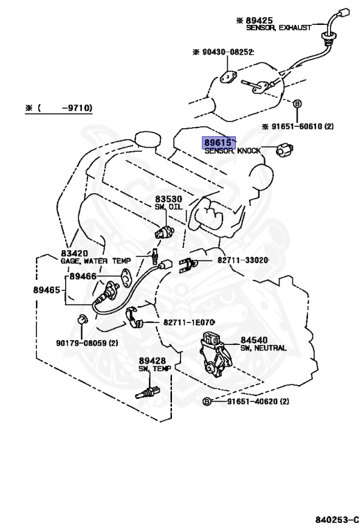 Toyota - Camry - SXV20 - 2000 - SEDAN - 5SFE