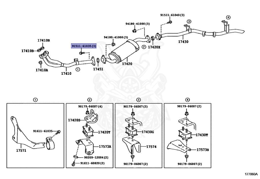 91511-61035 - Toyota - BOLT - Nengun Performance