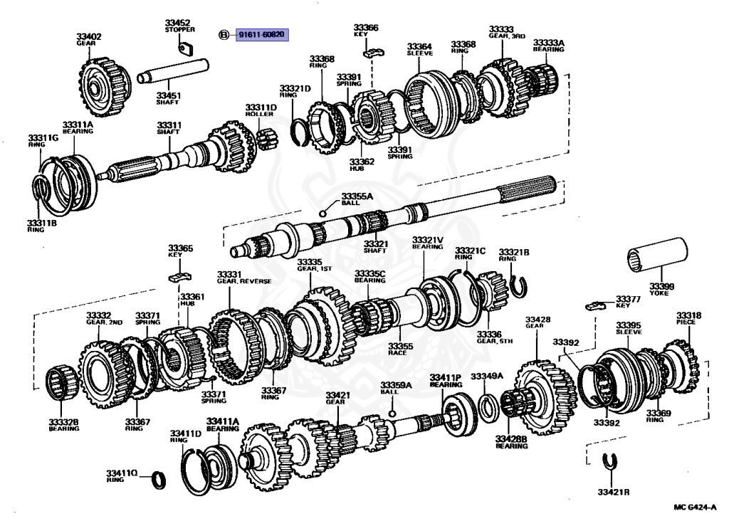 Toyota - Hilux - LN106 - 1993 - SR TYPE - REGULAR CAB - Manual - 3L