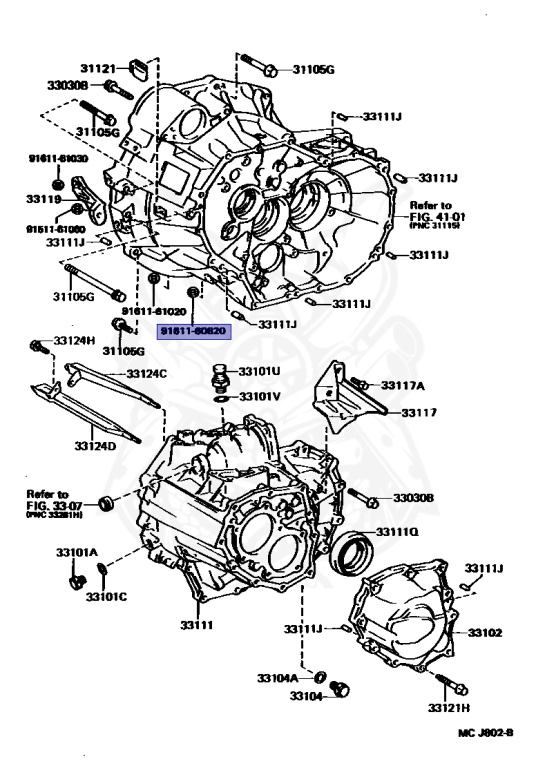 91611-60820 - Toyota - BOLT - Nengun Performance