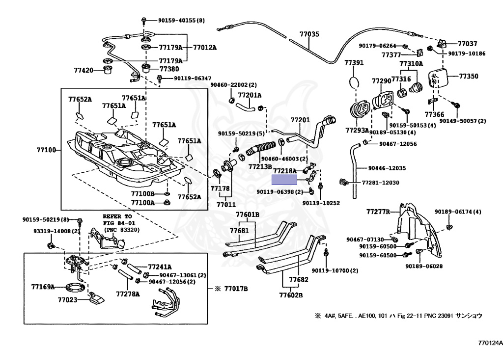 Toyota - Sprinter - AE101 - 1994 - GT TYPE - 4 DOOR - Manual - 4AGE