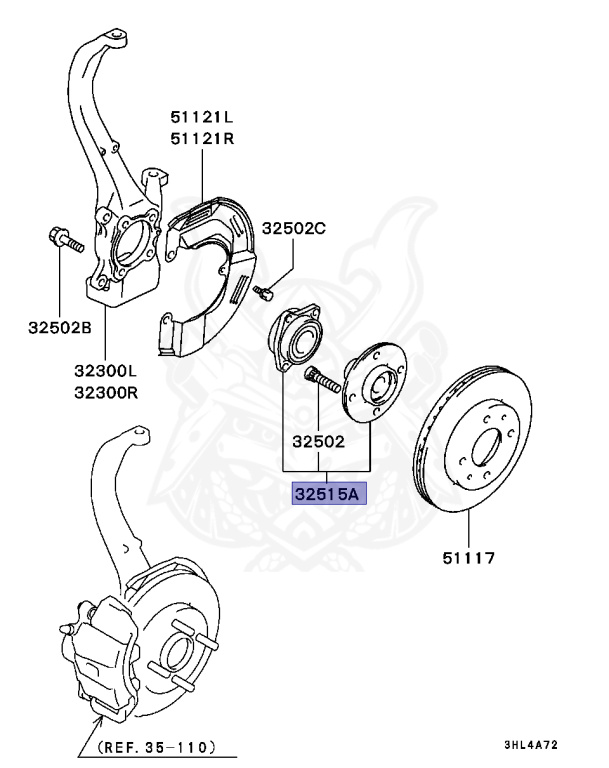 Mitsubishi - Legnum VR-4 - EC5W - 1997 - LYGF3 - 6A13