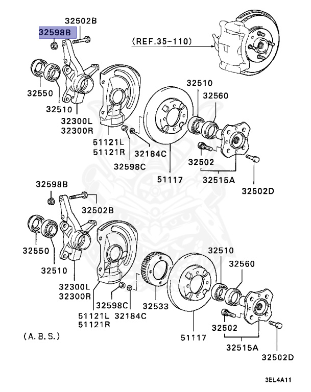 Mitsubishi - Mirage - C83A - 1988 - MNDM - 4G61