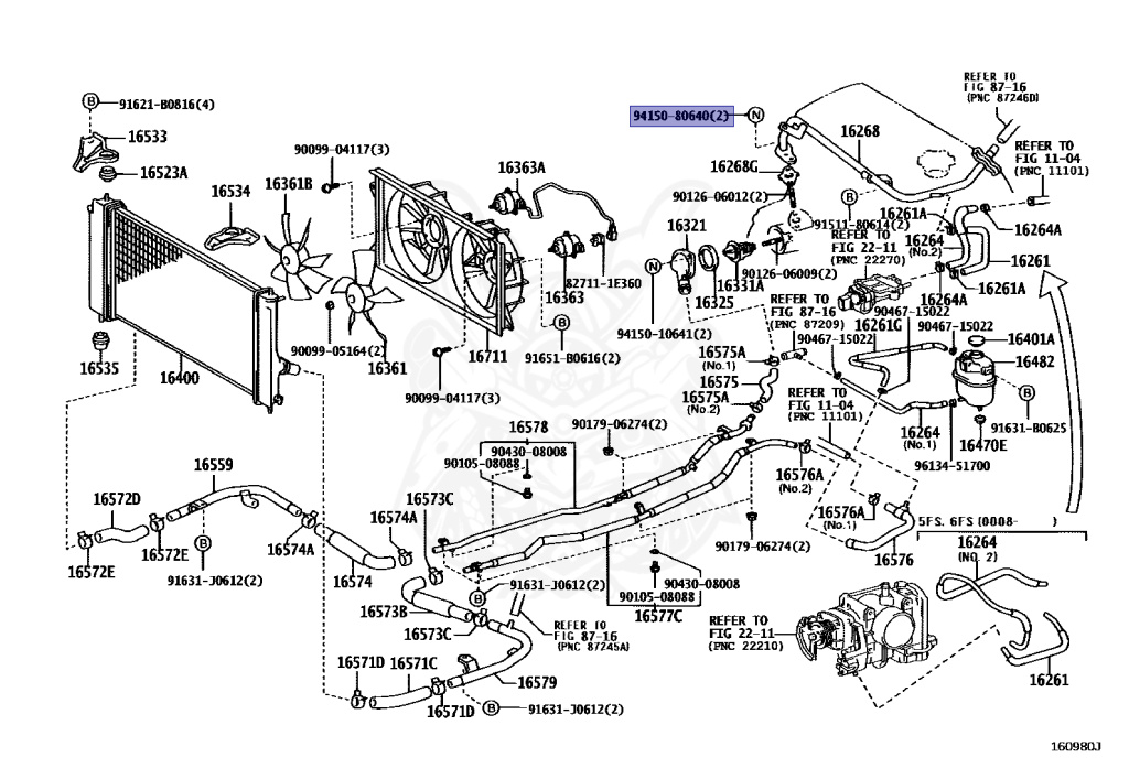 94150-80640 - Toyota - NUT - Nengun Performance