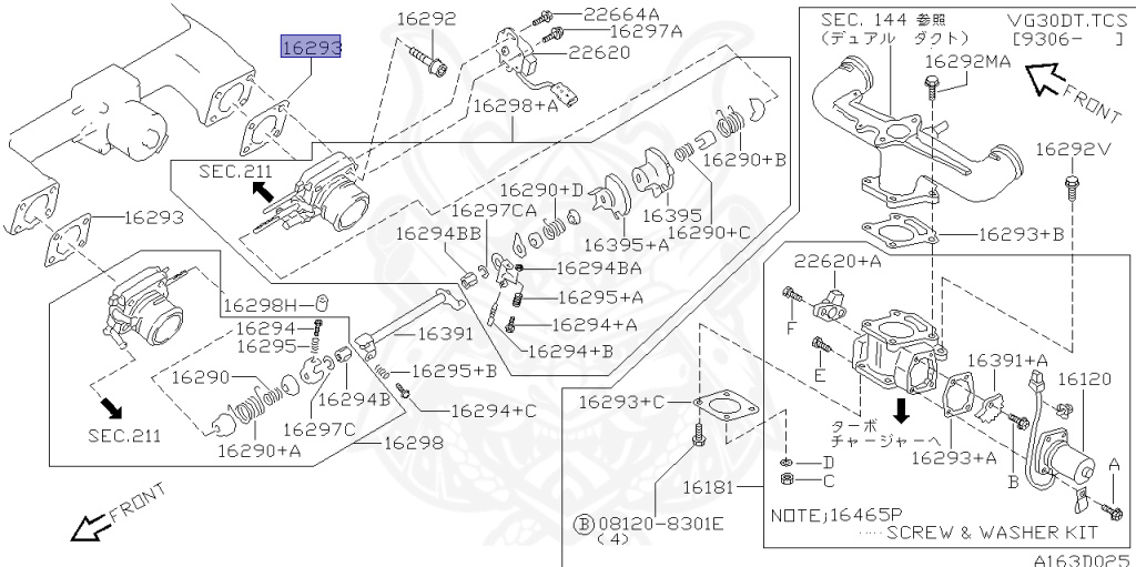 16175-F6570 - Nissan - THROTTLE CHAMBER GASKET - Nengun Performance