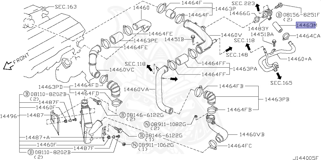 Nissan - Stagea - WC34 - 2000 - 25TX-FOUR - WAGON(W) - 4 WHEEL DRIVE(4WD) - AUTOMATIC TRANSMISSION(AT) - RB25DET
