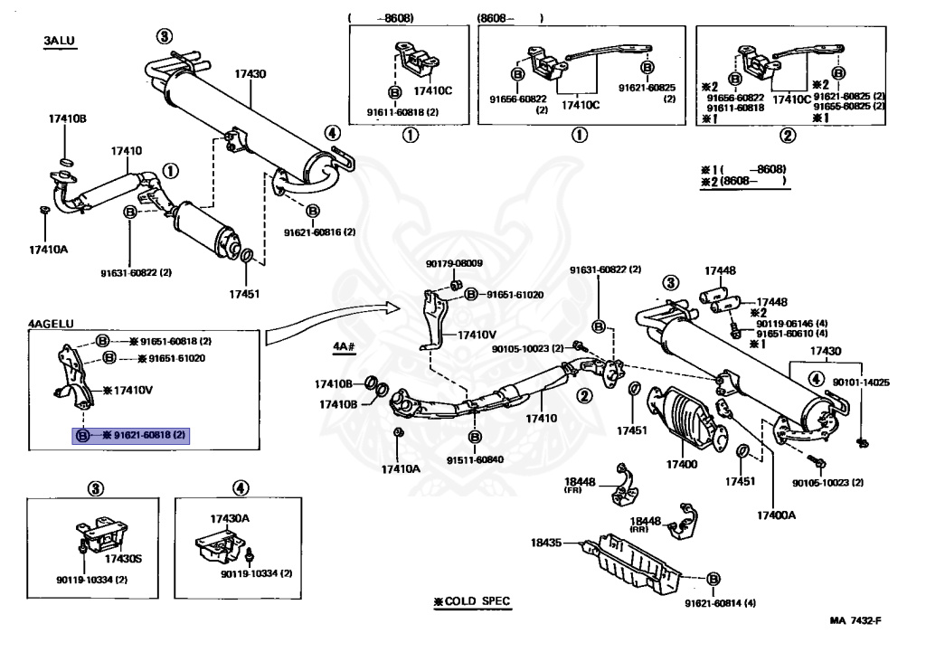 91621-60818 - Toyota - BOLT - Nengun Performance