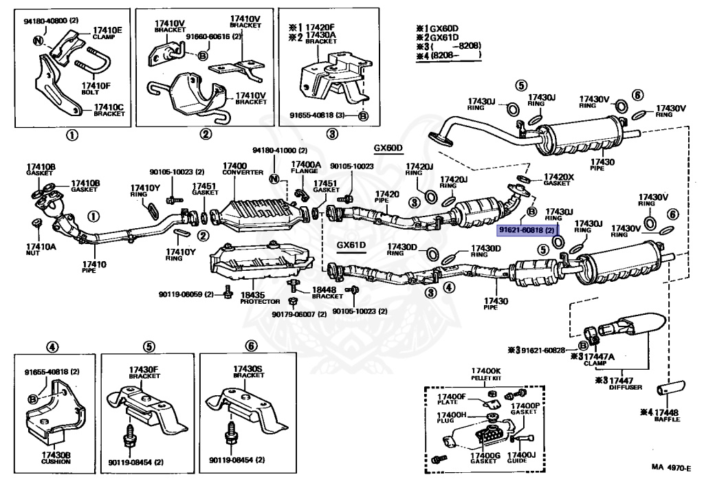 Toyota - Chaser - GX61 - 1982 - SXL TYPE - SEDAN - Automatic - 1GEU
