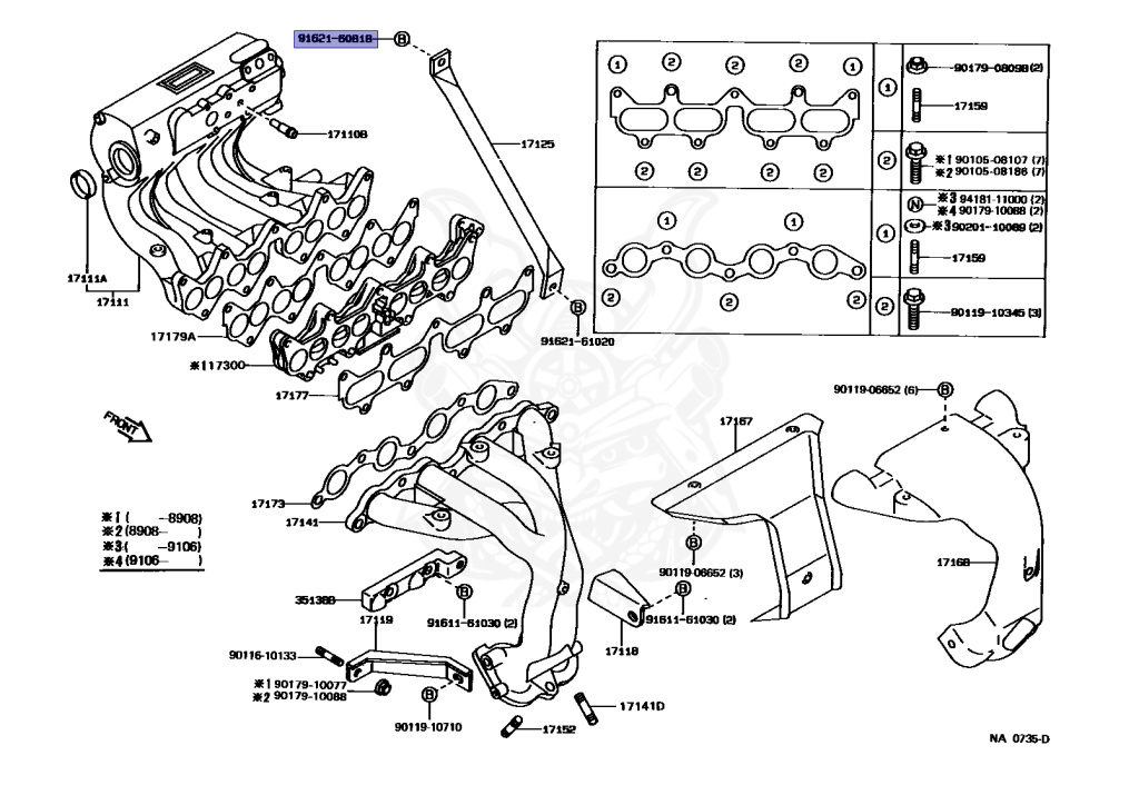 91621-60818 - Toyota - BOLT - Nengun Performance