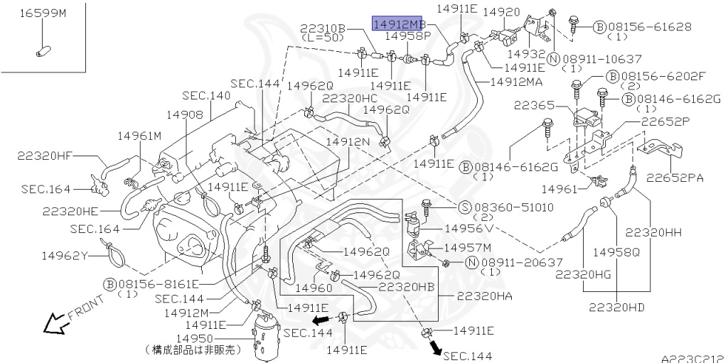 Nissan - Skyline - R34 25GTT - ER34 - 1998 - 25GT TURBO - 4 DOOR SEDAN(4S) - AUTOMATIC-FLOOR SHIFT(AT.F4) - Hi-Cas 2-Link (HI.2WD) - RB25DET