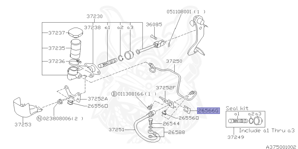 Subaru - Impreza WRX - GC8 - Jan-1992 - Dec-1996 - WRX - Sedan - F4WD - Manual Transmission - Right hand - EJ20G