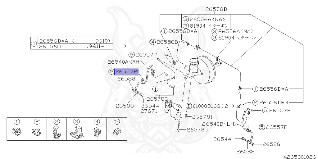 Subaru - Impreza WRX - GC8 - Jan-1992 - Dec-1996 - WRX - Sedan - F4WD - Manual Transmission - Right hand - EJ20G
