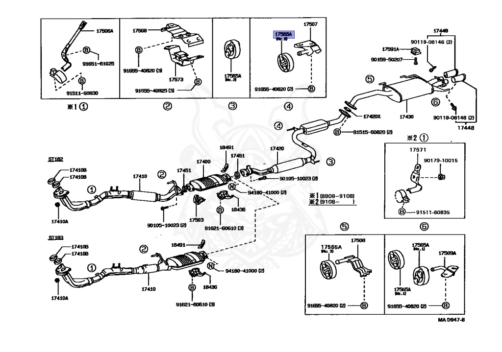Toyota - Celica - ST182 - 1989 - GT-R TYPE - LIFTBACK - Manual - 3SGE
