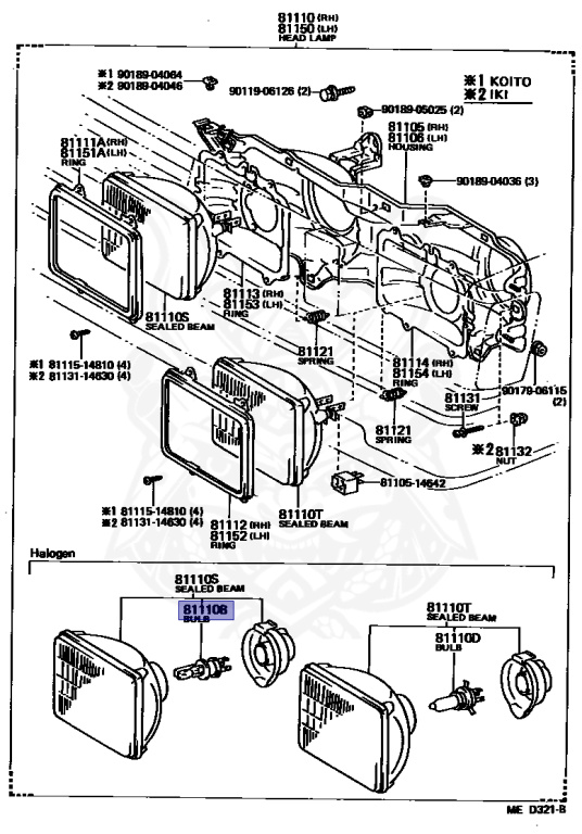 Toyota - Carina - AA60 - 1984 - SE TYPE - SEDAN - Automatic - 3AU