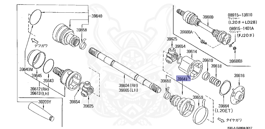 Nissan - Skyline - R30 - 1981 - RS - HARDTOP(K) - 5 SPEED MANUAL TRANS(F5) - FJ20E