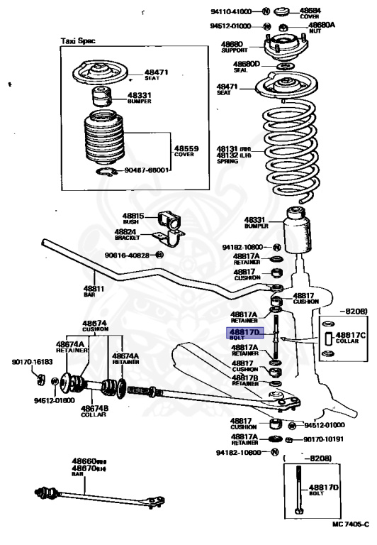 Toyota - Mark 2 - MX61 - 1983 - GRANDE TYPEGRANDE FOUR TYPE - SEDAN - Automatic - MTEU