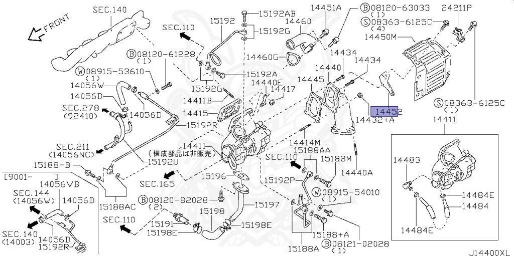 Nissan - Skyline - R32 GTS-t/4 - HCR32 - 1994 - GTS-4 - 2-door sports coupe (2K) - Hi-cast 4-link (HI.4WD) - MANUAL TRANS 5-SPEED(MT.F5) - RB20DET