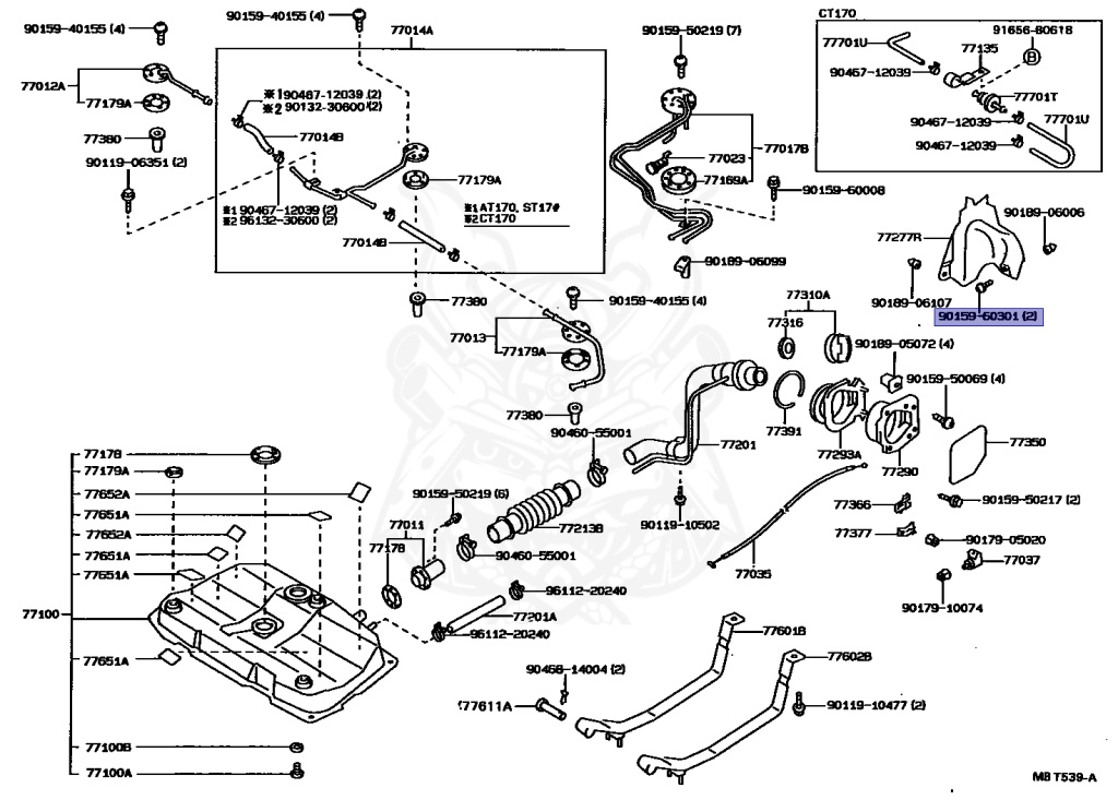 90159-60301 - Toyota - SCREW - Nengun Performance