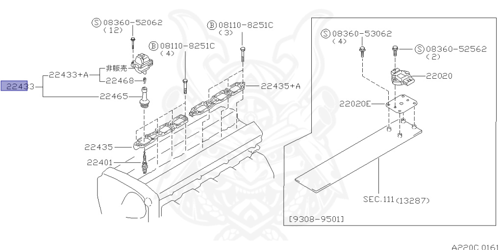 Nissan - Skyline - R33 GTS-t - ECR33 - 1996 - GTS25TM1 - 4 DOOR SEDAN(4S) - 2 WHEEL DRIVE(2WD) - AUTOMATIC-FLOOR SHIFT(AT.F4) - HICAS - RB25DET