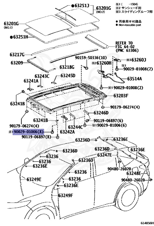 Toyota - Harrier - ASU60W - 2017 - PREMIUM TYPE - WAGON - Automatic - 8ARFTS